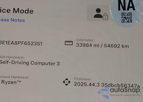 2023 Tesla Model 3 Rear-Wheel Drive из США, поврежденный, VIN 5YJ3E1EA8PF652351